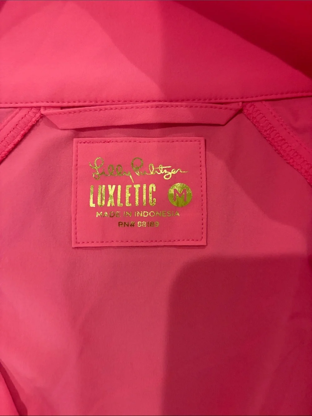 Lilly Pulitzer Islanna Lightweight Performance Full Zip Jacket Sz M - Picture 9 of 11